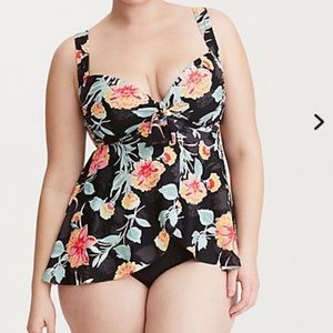 Torrid Swimsuit babydoll Tankini